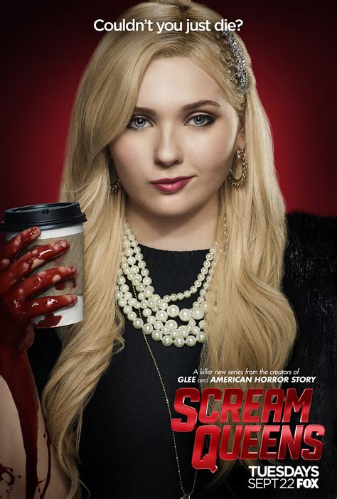 chanel 5 scream queens gif|scream queens red devil reveal.